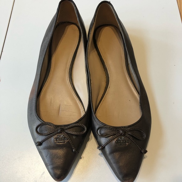 Coach ballet flats